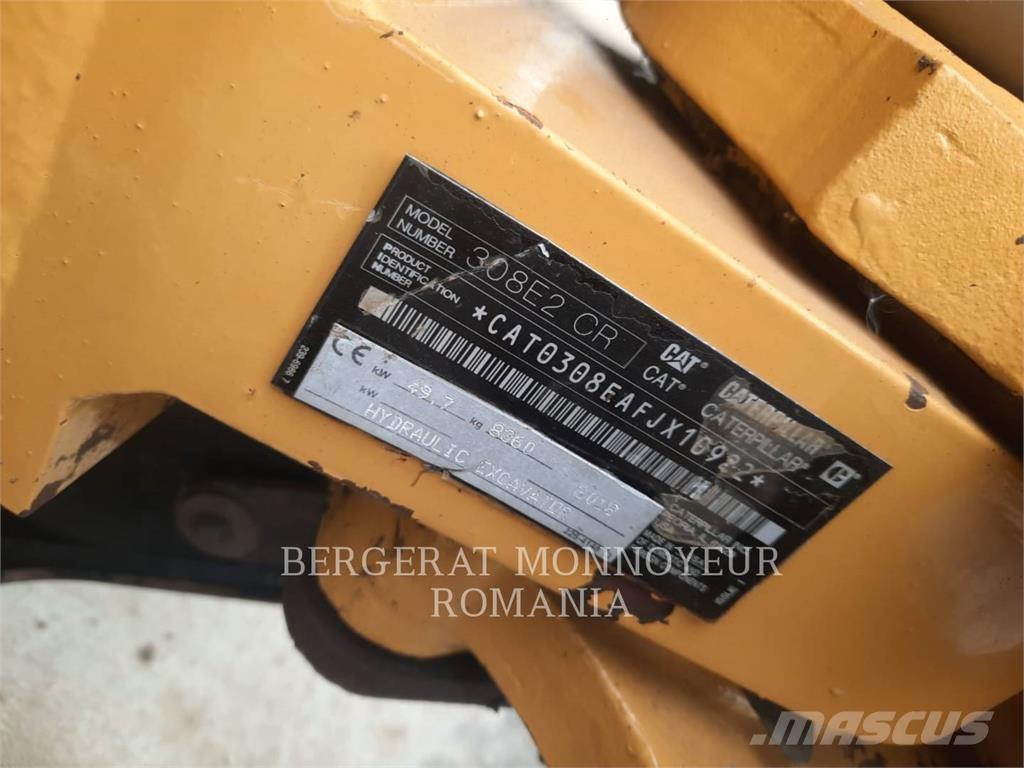 CAT 308E2CRSB Koparki gąsienicowe