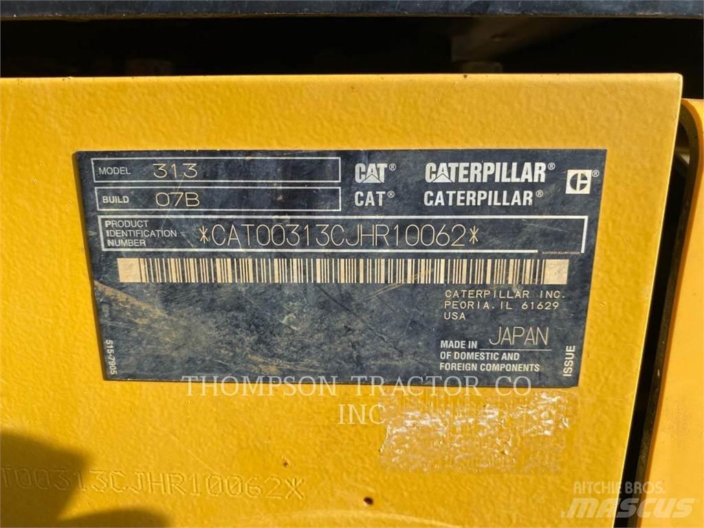 CAT 313 Koparki gąsienicowe