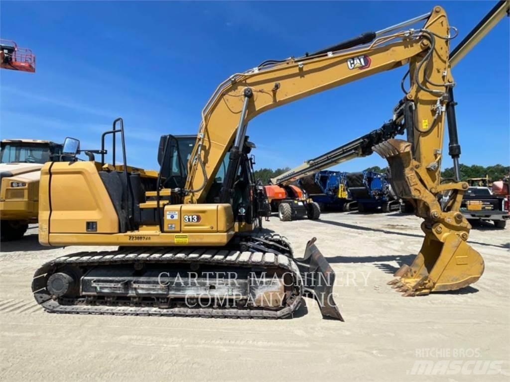 CAT 313-07 Koparki gąsienicowe