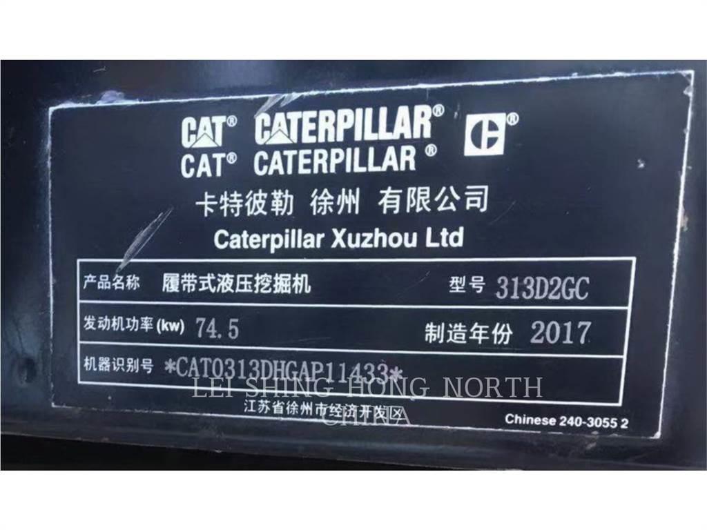 CAT 313D2GC Koparki gąsienicowe