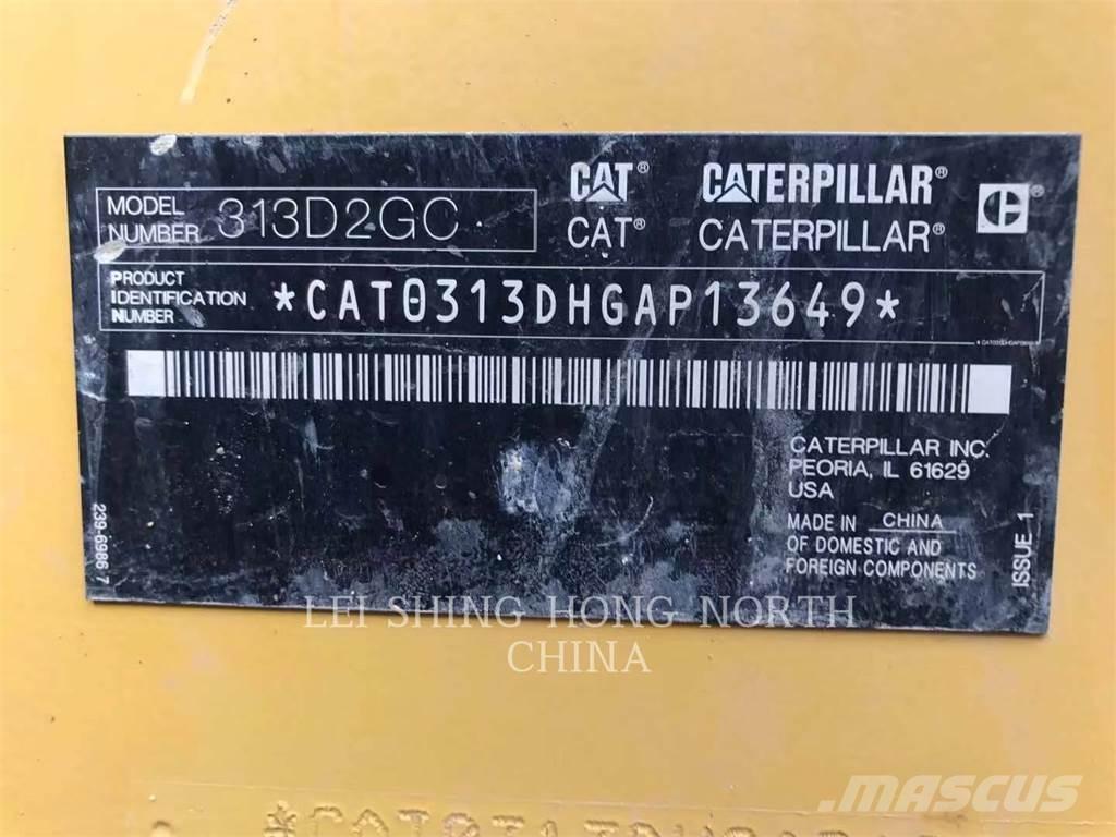 CAT 313D2GC Koparki gąsienicowe