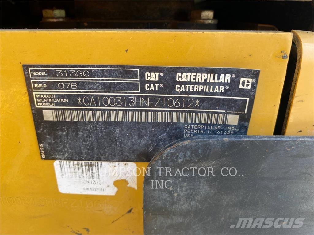 CAT 313GC Koparki gąsienicowe