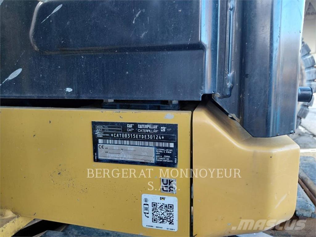 CAT 315 Koparki gąsienicowe