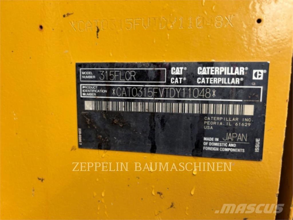 CAT 315FL Koparki gąsienicowe