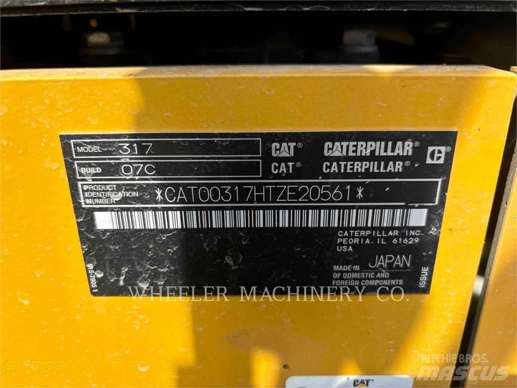 CAT 317 CF Koparki gąsienicowe