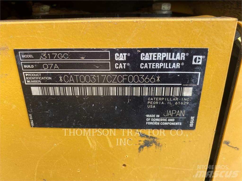 CAT 317 GC Koparki gąsienicowe