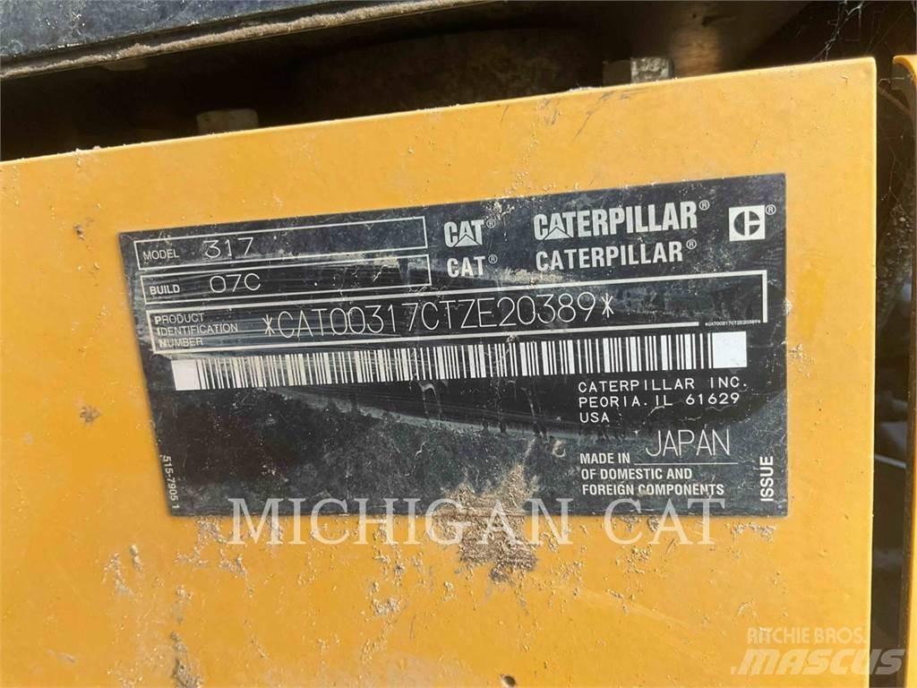 CAT 317 PQZ1 Koparki gąsienicowe