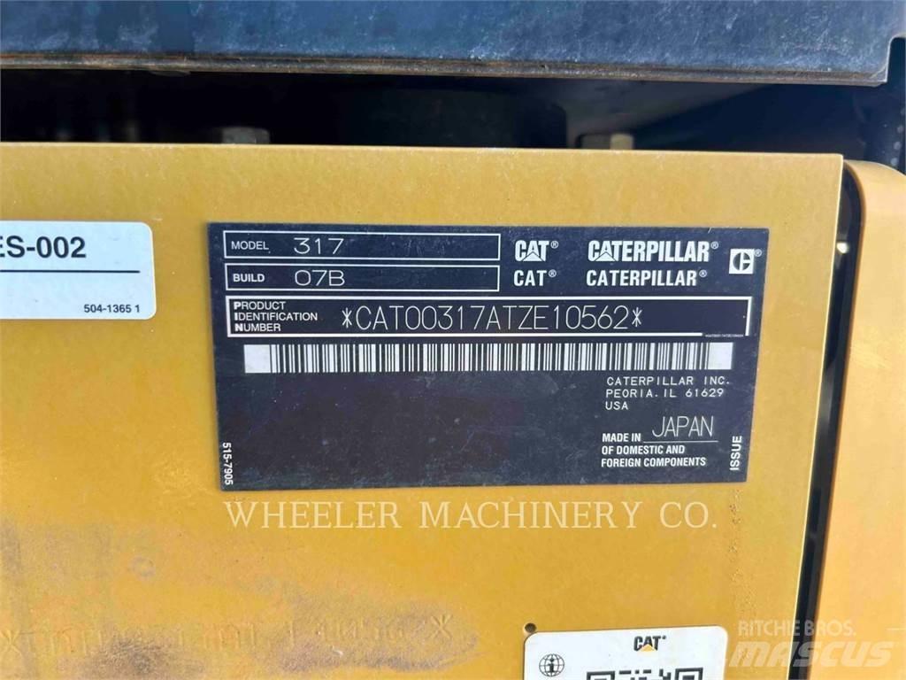 CAT 317 TH Koparki gąsienicowe