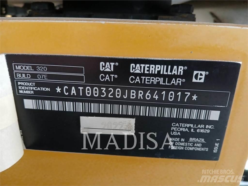 CAT 320 Koparki gąsienicowe