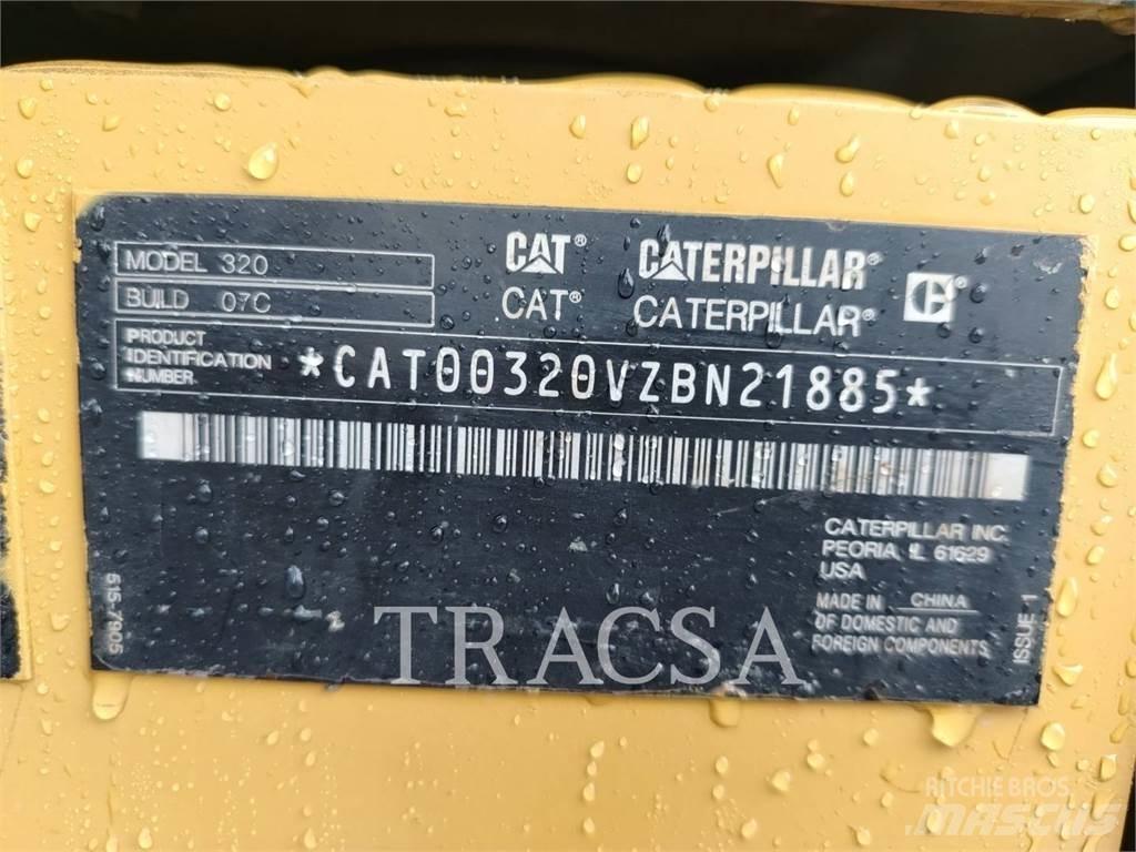 CAT 320 Koparki gąsienicowe