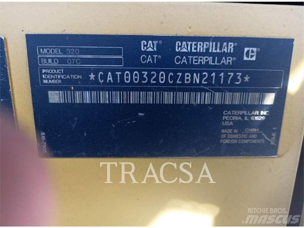 CAT 320 Koparki gąsienicowe