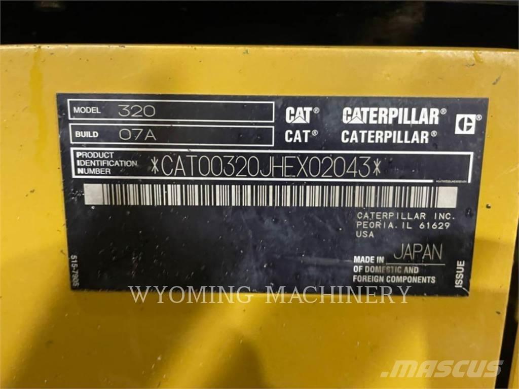 CAT 320 Koparki gąsienicowe
