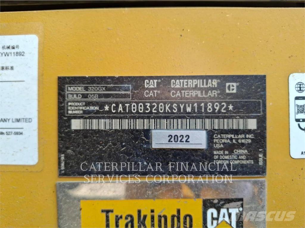 CAT 320-05GX Koparki gąsienicowe