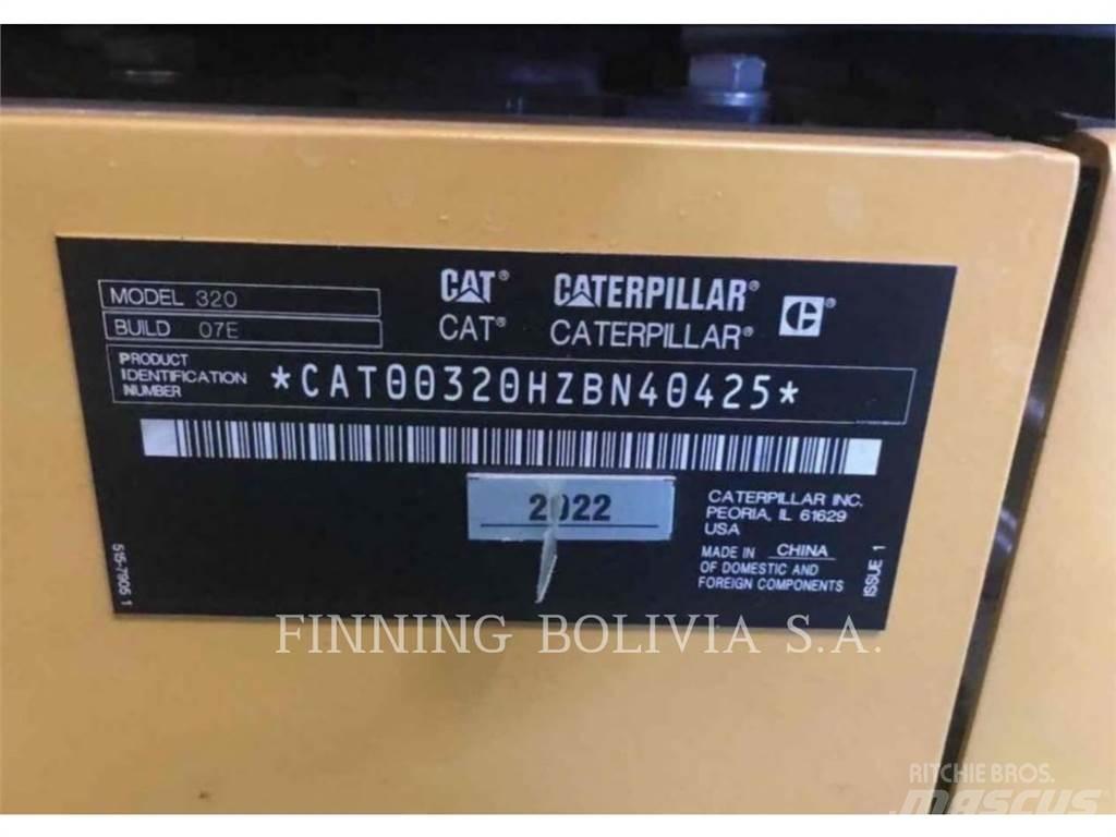 CAT 320-07 Koparki gąsienicowe