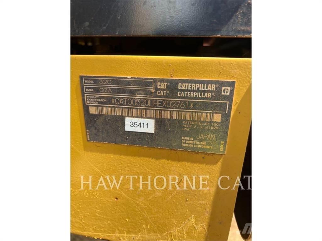 CAT 320-07 Koparki gąsienicowe