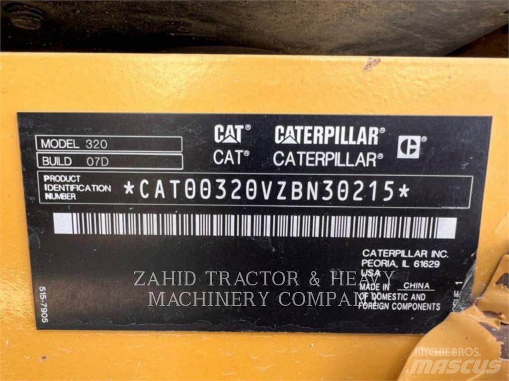 CAT 320-07 Koparki gąsienicowe