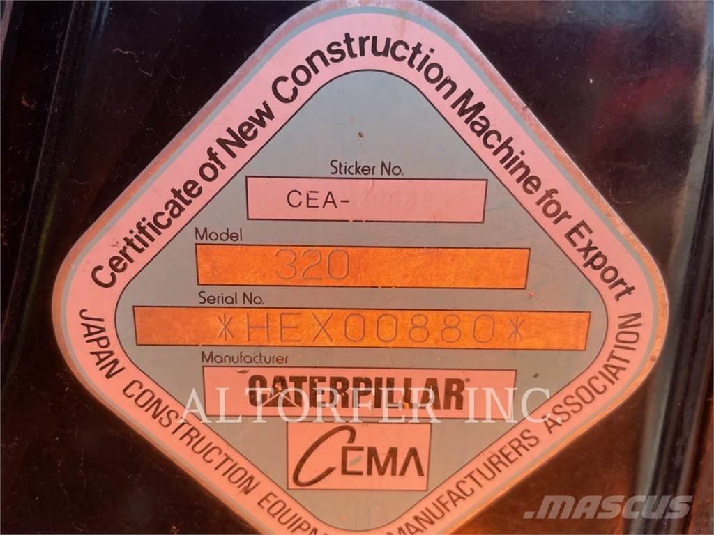 CAT 320-07 Koparki gąsienicowe