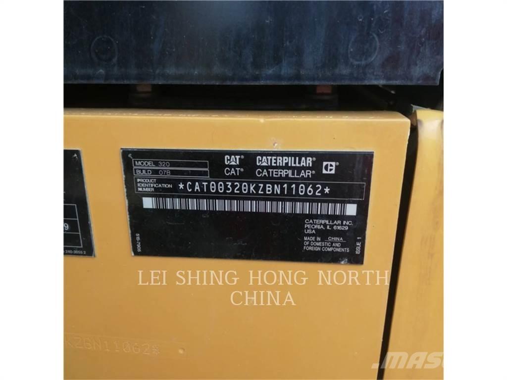 CAT 320-07 Koparki gąsienicowe