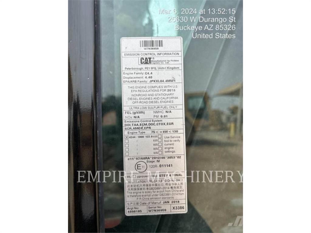 CAT 320-07 P Koparki gąsienicowe