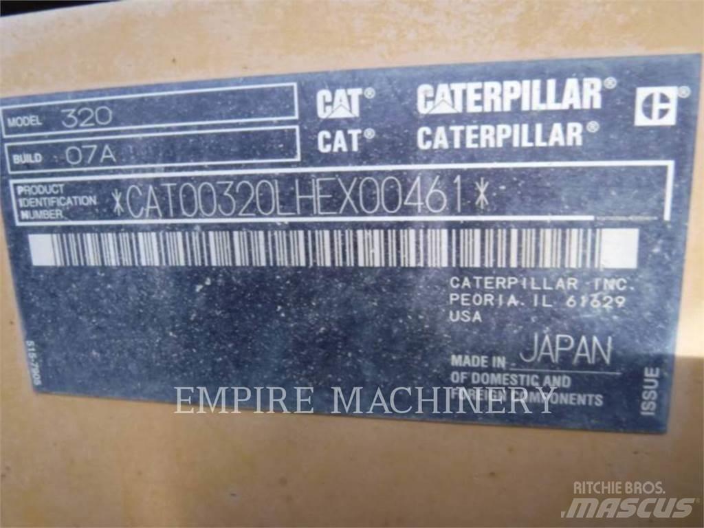 CAT 320-07 P Koparki gąsienicowe