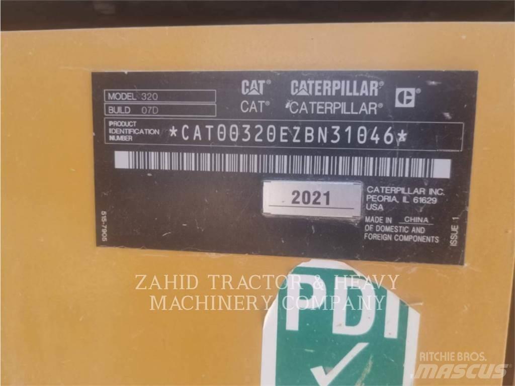 CAT 320-07D Koparki gąsienicowe