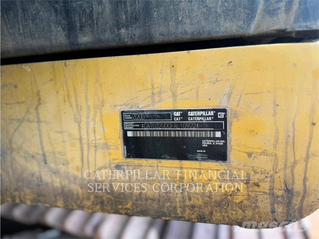 CAT 320D Koparki gąsienicowe
