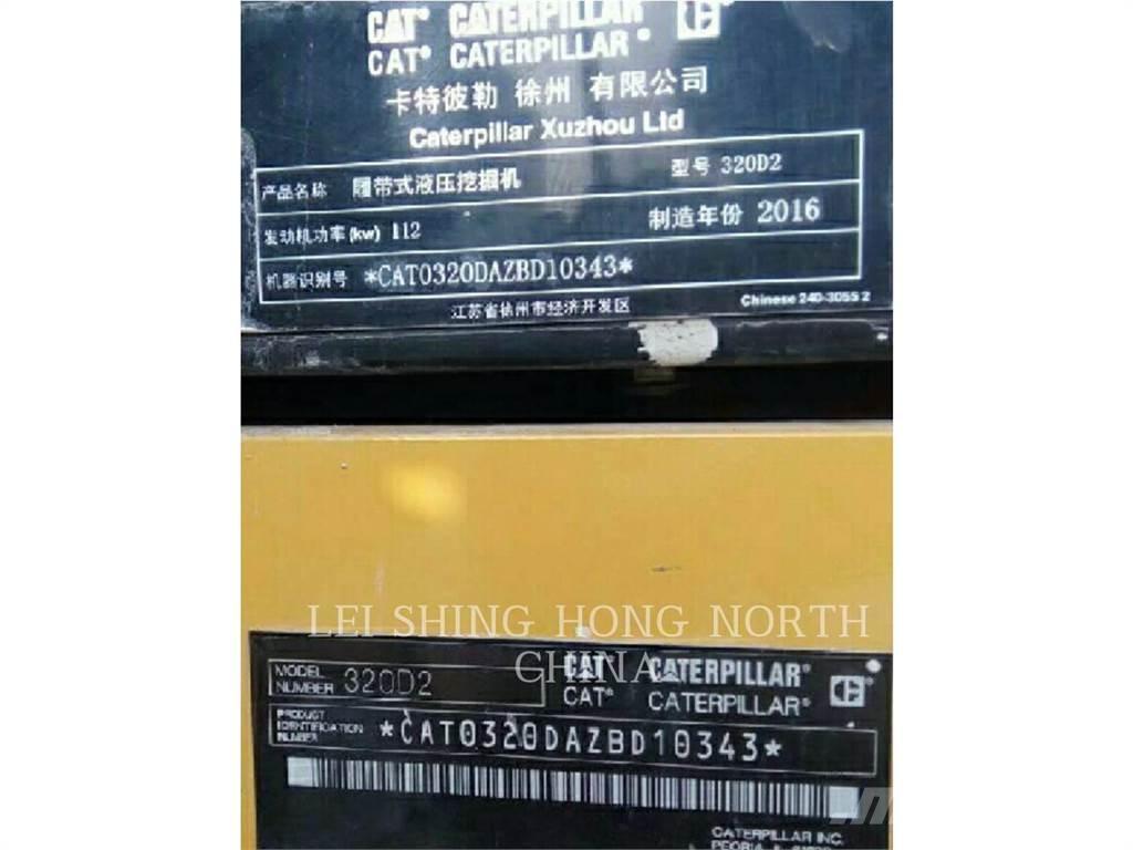 CAT 320D2 Koparki gąsienicowe