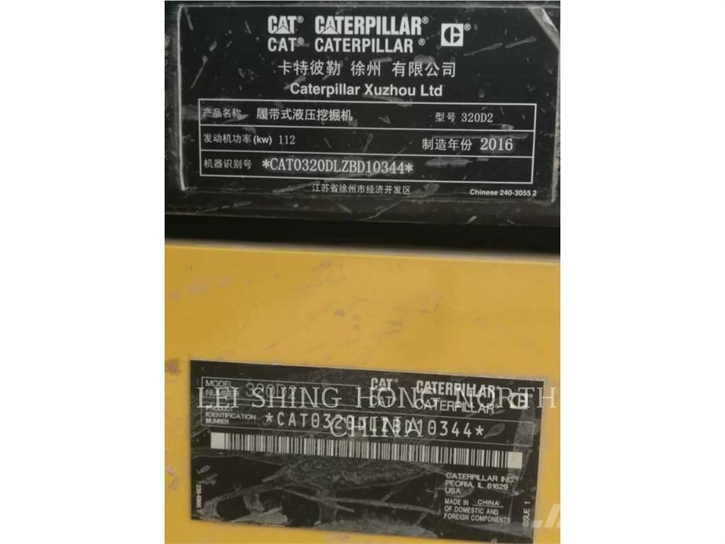 CAT 320D2 Koparki gąsienicowe