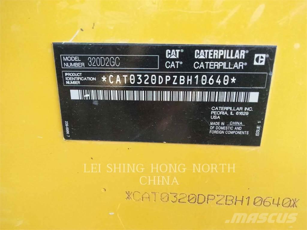CAT 320D2GC Koparki gąsienicowe