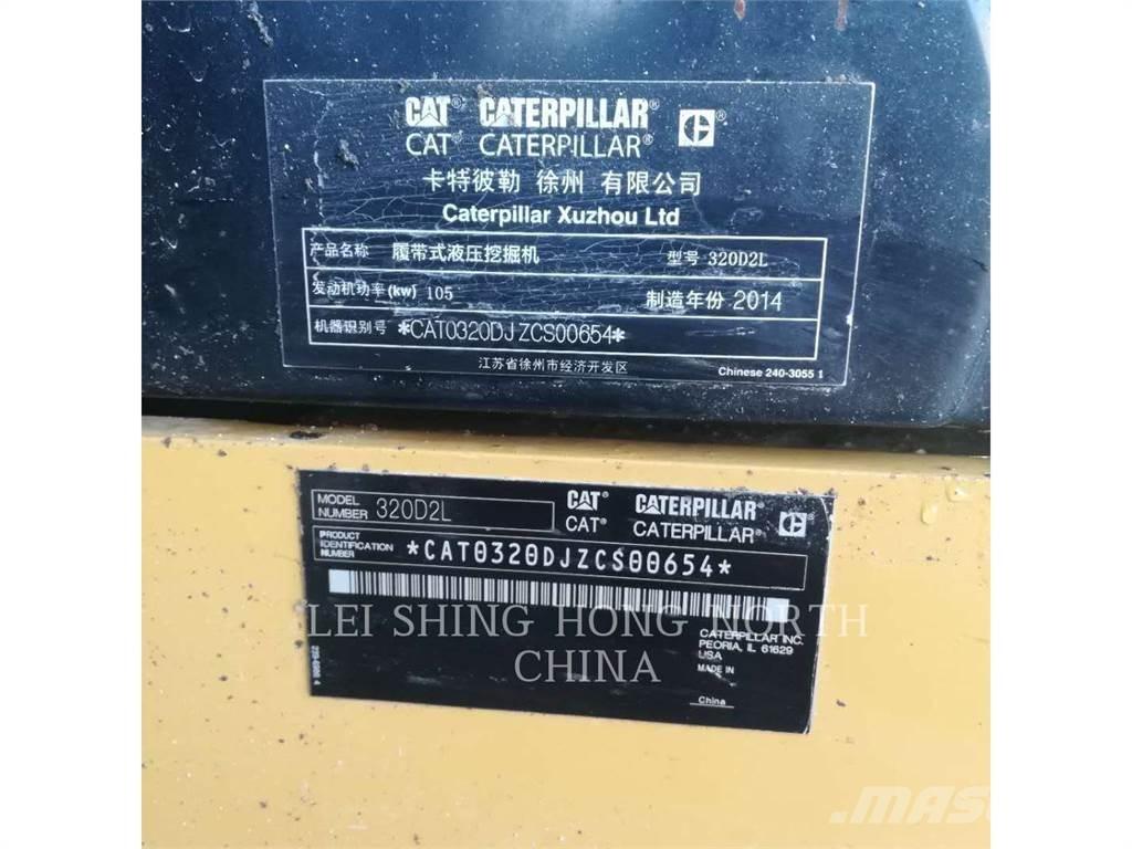 CAT 320D2L Koparki gąsienicowe
