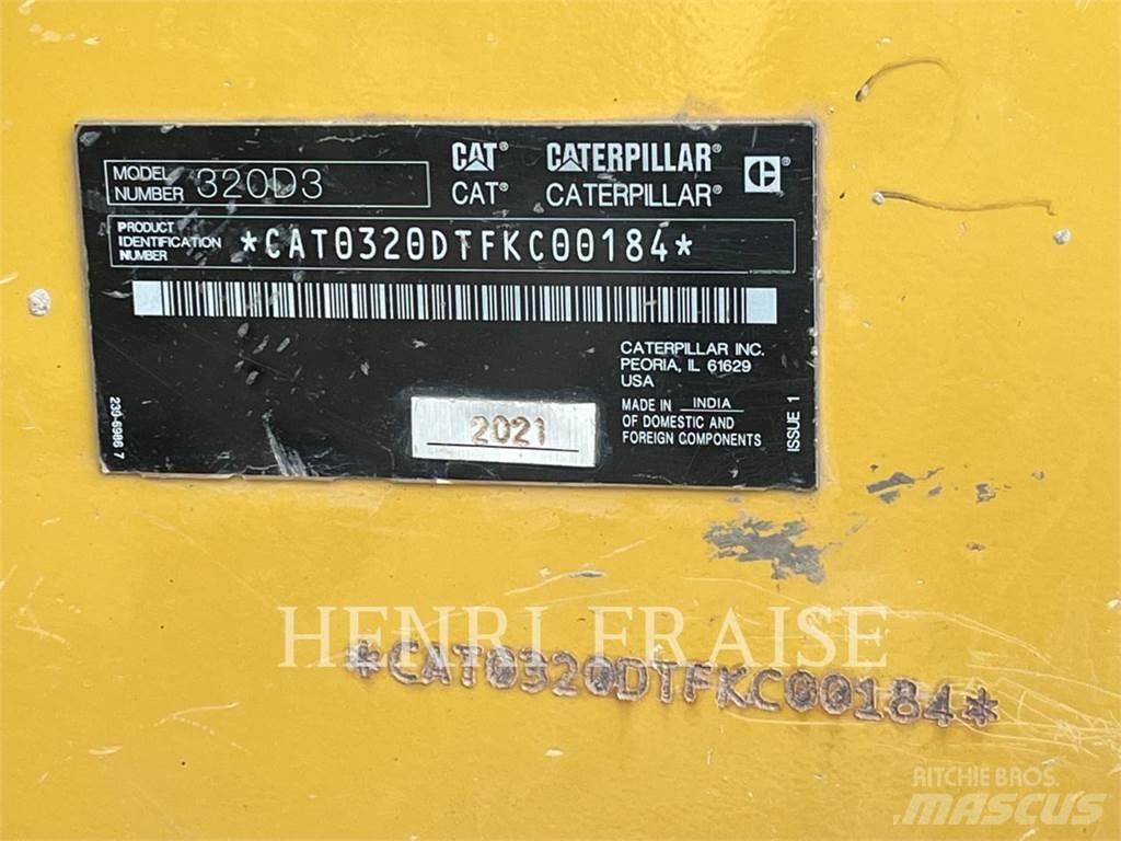 CAT 320D3 Koparki gąsienicowe