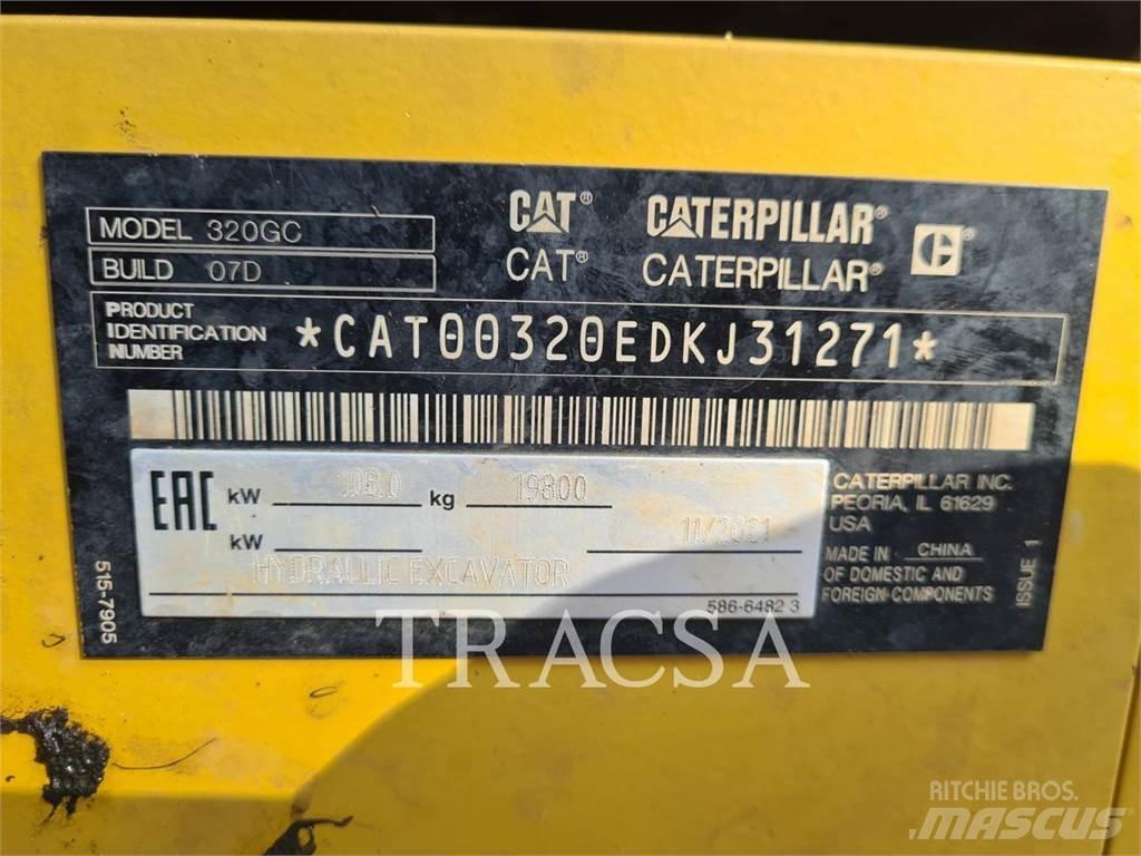 CAT 320GC Koparki gąsienicowe