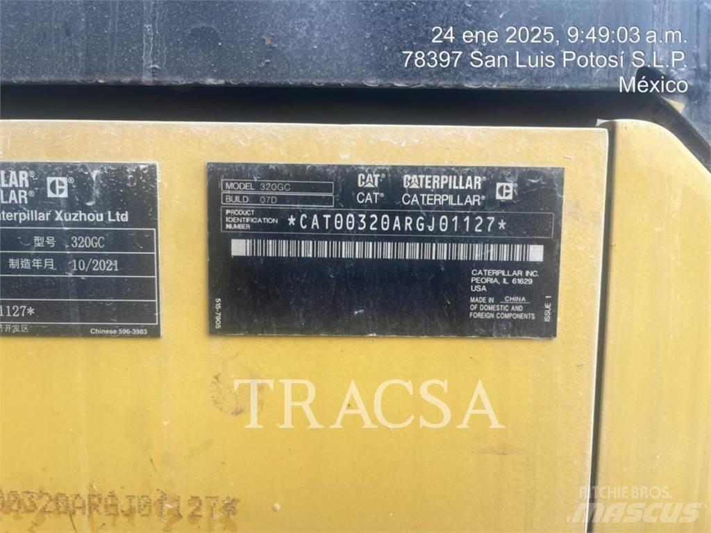 CAT 320GC Koparki gąsienicowe