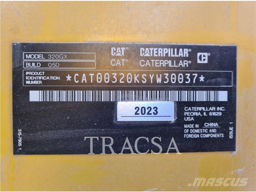 CAT 320GX Koparki gąsienicowe