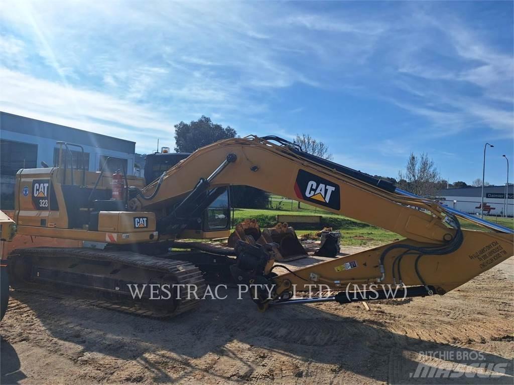 CAT 323-07 Koparki gąsienicowe