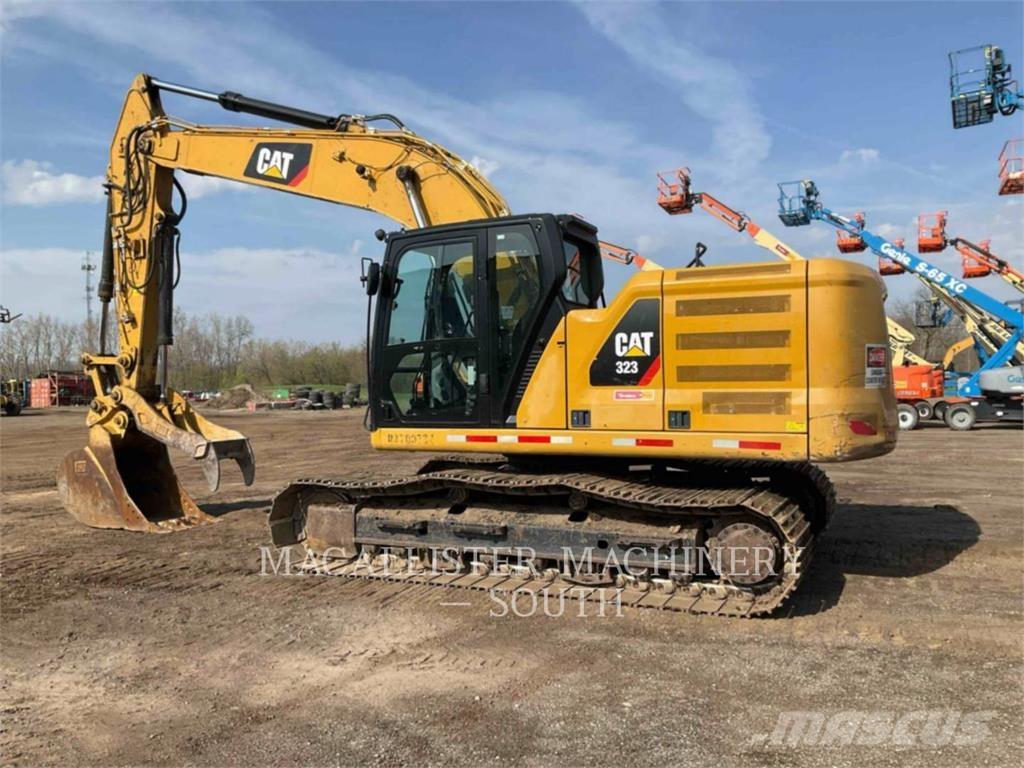 CAT 323-07 Koparki gąsienicowe