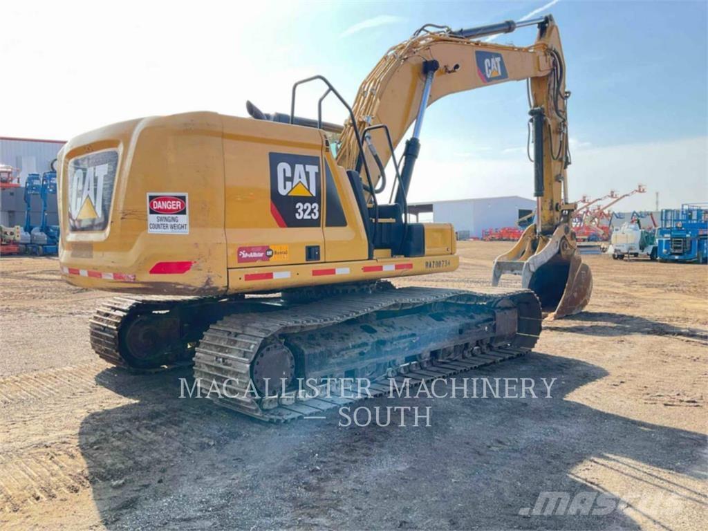 CAT 323-07 Koparki gąsienicowe
