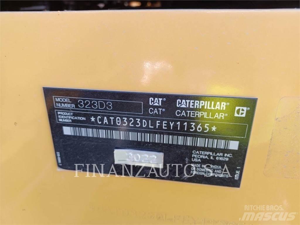CAT 323DLN Koparki gąsienicowe