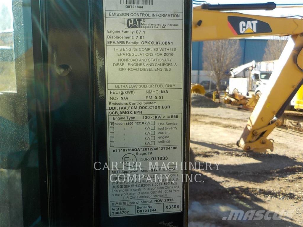 CAT 323FL Koparki gąsienicowe