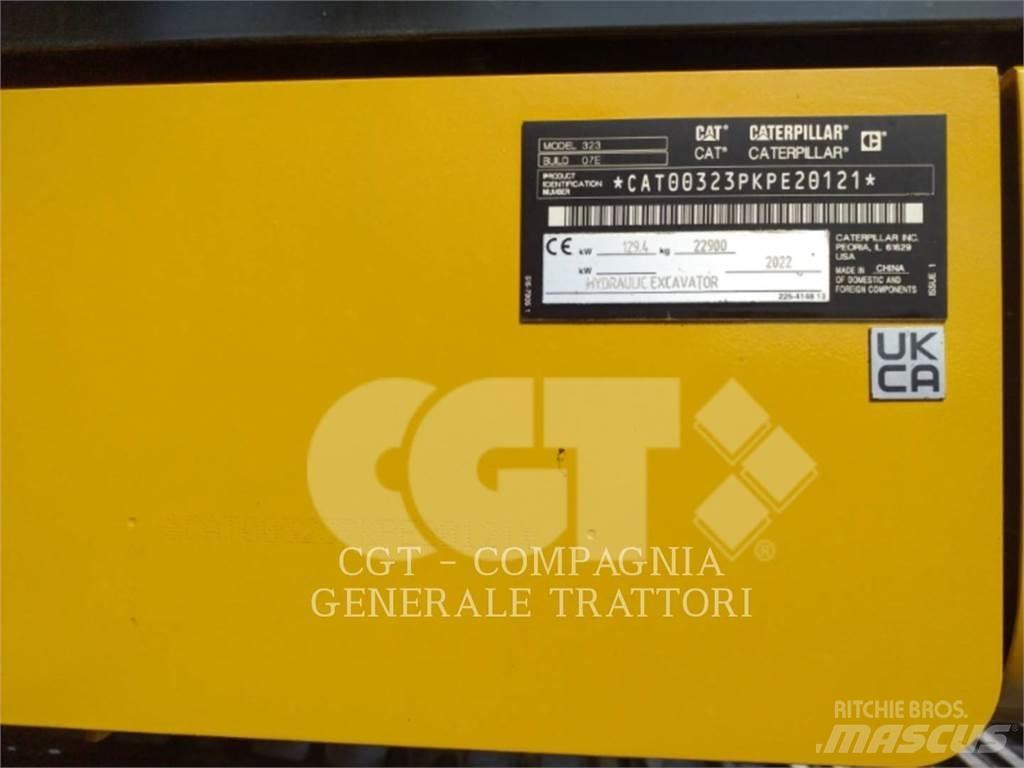 CAT 323LN Koparki gąsienicowe
