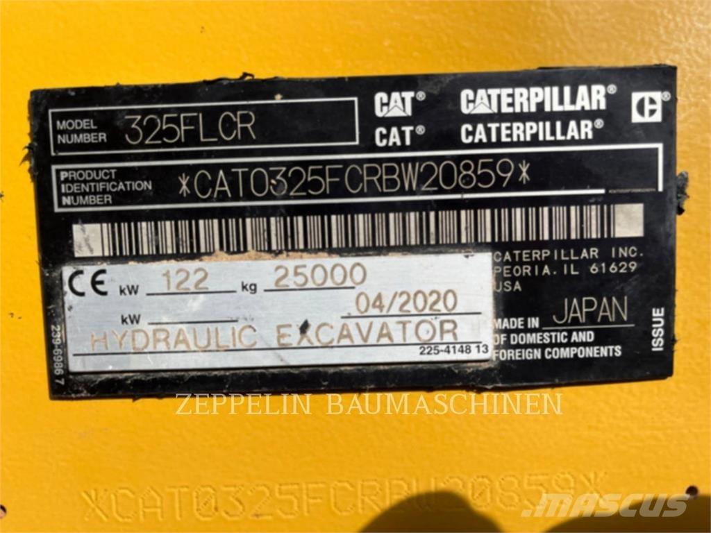 CAT 325FL Koparki gąsienicowe