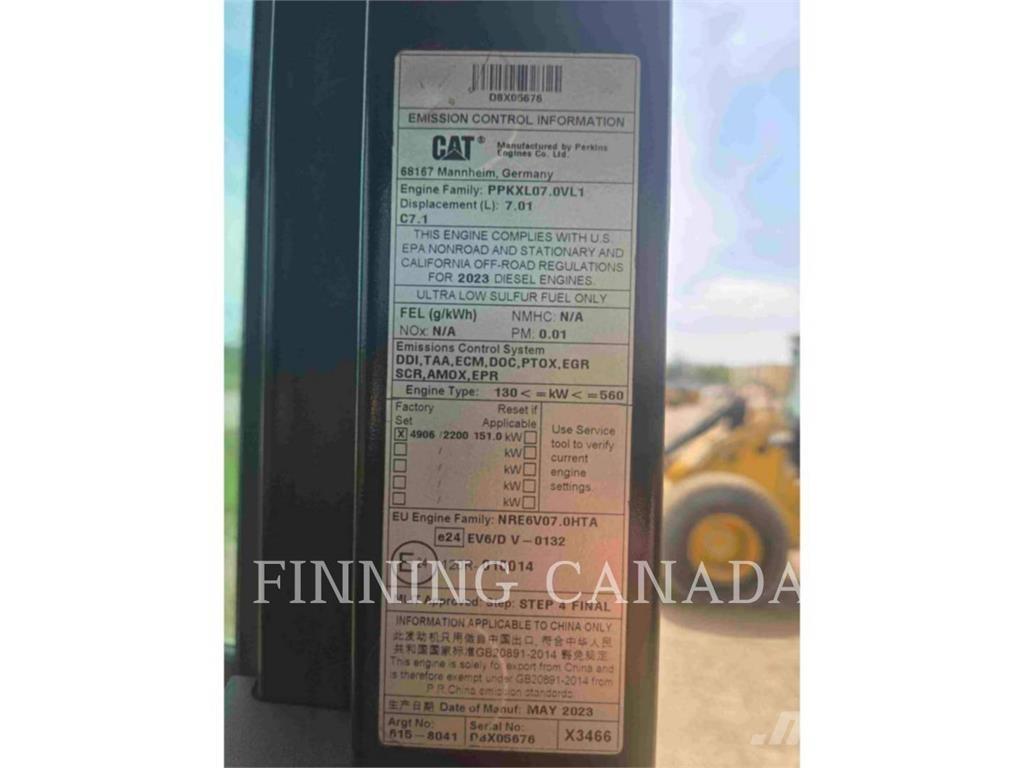 CAT 326-07 Koparki gąsienicowe