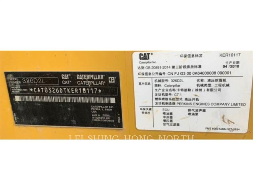 CAT 326D2L Koparki gąsienicowe