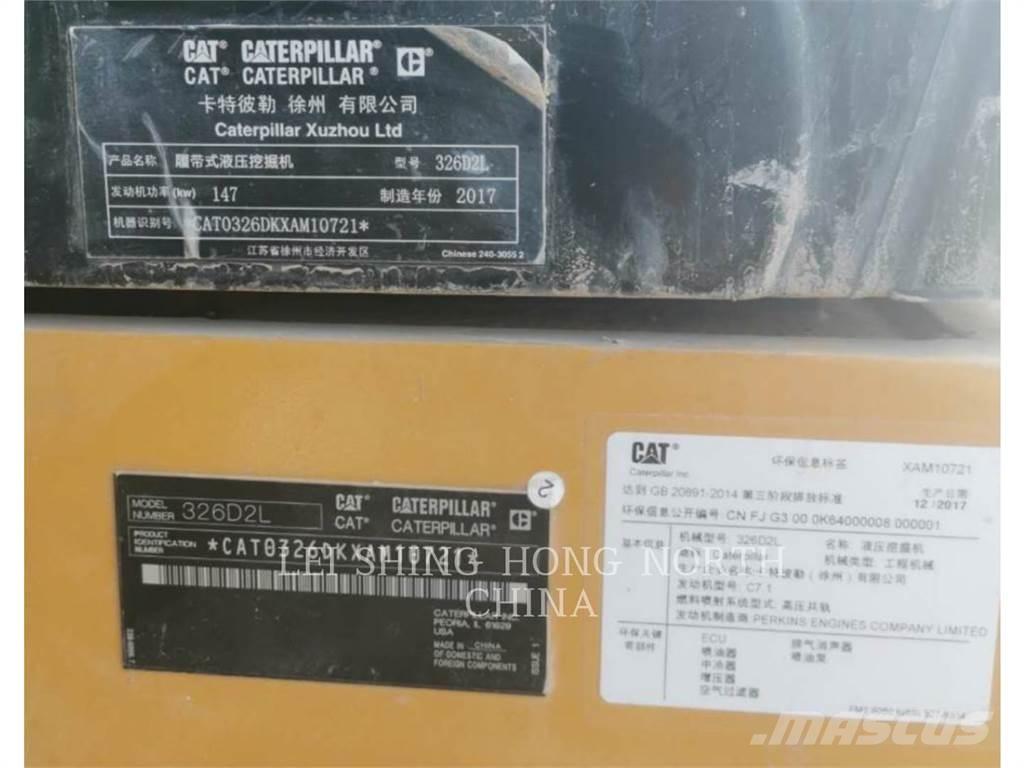 CAT 326D2L Koparki gąsienicowe