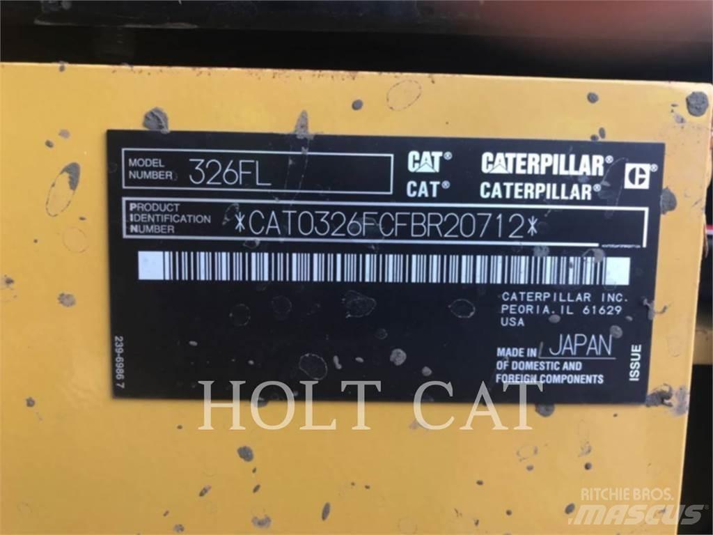 CAT 326FL Koparki gąsienicowe