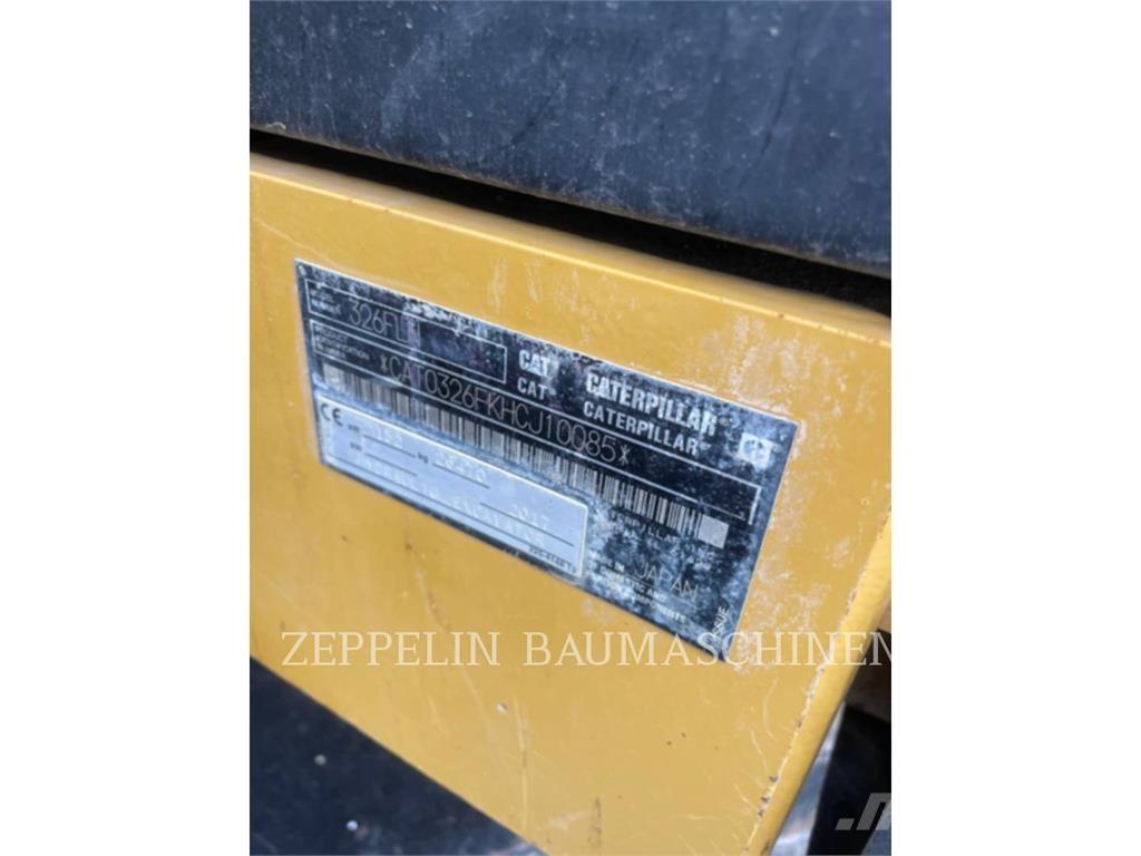 CAT 326FLN Koparki gąsienicowe