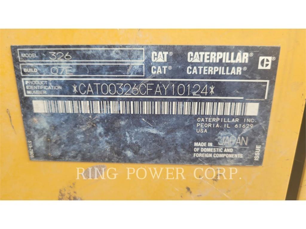 CAT 326LONG Koparki gąsienicowe