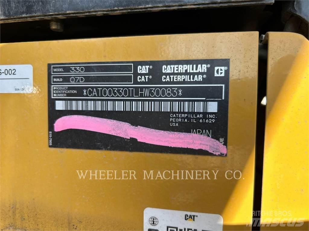 CAT 330 Koparki gąsienicowe
