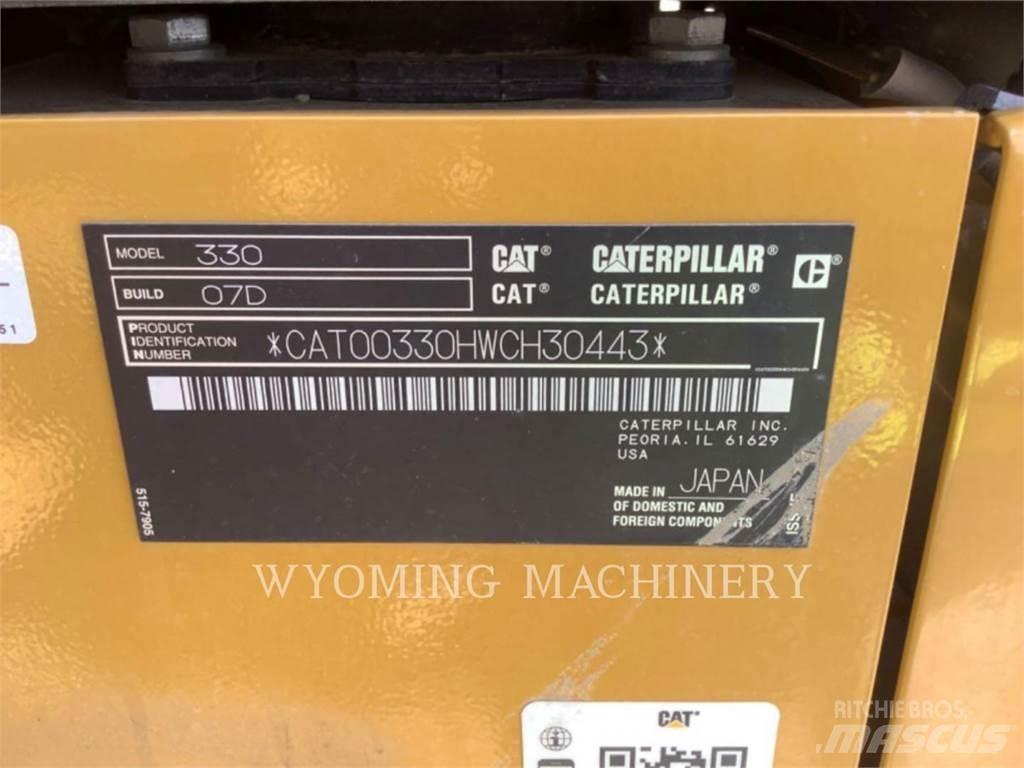 CAT 330 Koparki gąsienicowe