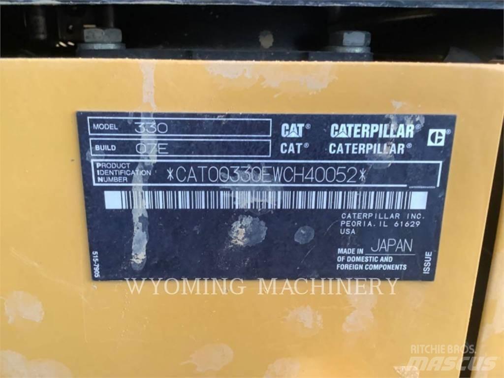 CAT 330 Koparki gąsienicowe
